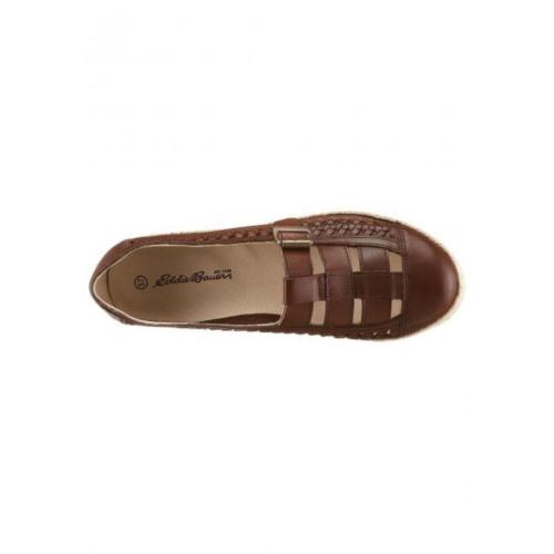 Сліпери Eddie Bauer Women Braided Leather Slippers Brown 36 Коричневий (7729329BR-36) в інтернет супермаркеті PbayMarket!