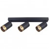 Спот Polux Arras 5.5x39x16.5 см Чорно-золотистий (Pol323552)