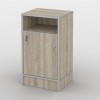 Тумба офісна Тиса Мебель ТМ-104 1 Сонома 75x35x40 см