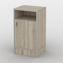 Тумба офісна Тиса Мебель ТМ-104 1 Сонома 75x35x40 см
