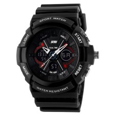 Чоловічий спортивний годинник Skmei 0966 Чорний (1566645404)