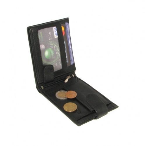 Гаманець чоловічий Paul Rossi (N992L-GTN BLACK) Гаманець чоловічий Paul Rossi (N992L-GTN BLACK)