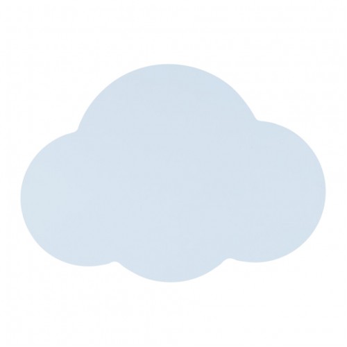 Настінний світильник TK Lighting Cloud 38x4.5 см Блакитний (TK4966)