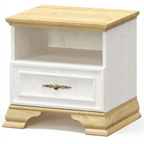 Тумба ліжка Меблі Сервіс 1Ш Ірис 2 шт Андерсон пайн Дуб золотий (3253) Тумба ліжка Меблі Сервіс 1Ш Ірис 2 шт Андерсон пайн Дуб золотий (3253)