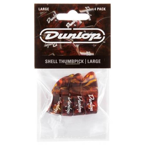 Медіатори Dunlop 9023P ThumbPick Large Shell (4 шт.) Медіатори Dunlop 9023P ThumbPick Large Shell (4 шт.)