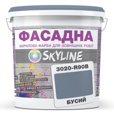 Фарба Акрил-латексна Skyline Фасадна 3020-R90B Бусий 1 л