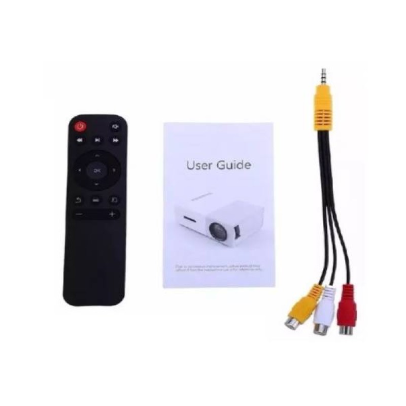 Проектор кишеньковий XPRO Panorama Yellow + PowerBank 2600mah