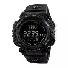 Годинник чоловічий спортивний з компасом Skmei 1290 Чорний