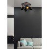 Спот Candellux Anica 32x23 см Мідно-чорний (98-83128)