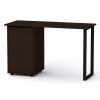 Стіл письмовий Компанит Лофт 5 120х50х72,8 см Венге темний