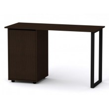 Стіл письмовий Компанит Лофт 5 120х50х72,8 см Венге темний