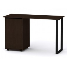 Стіл письмовий Компанит Лофт 5 120х50х72,8 см Венге темний