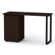 Стіл письмовий Компанит Лофт 5 120х50х72,8 см Венге темний