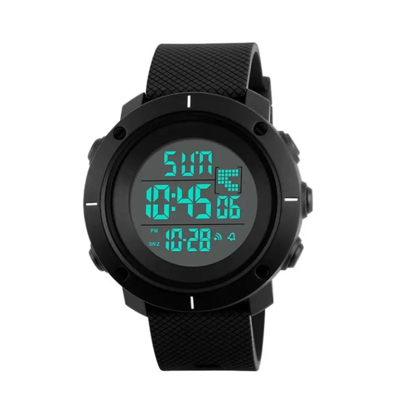 Чоловічий спортивний годинник Skmei 1213 dekker Чорний