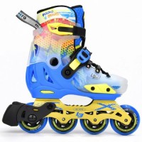 Ролики дитячі Micro Infinite LE 37-40 Синій-Жовтий Ролики дитячі Micro Infinite LE 37-40 Синій-Жовтий