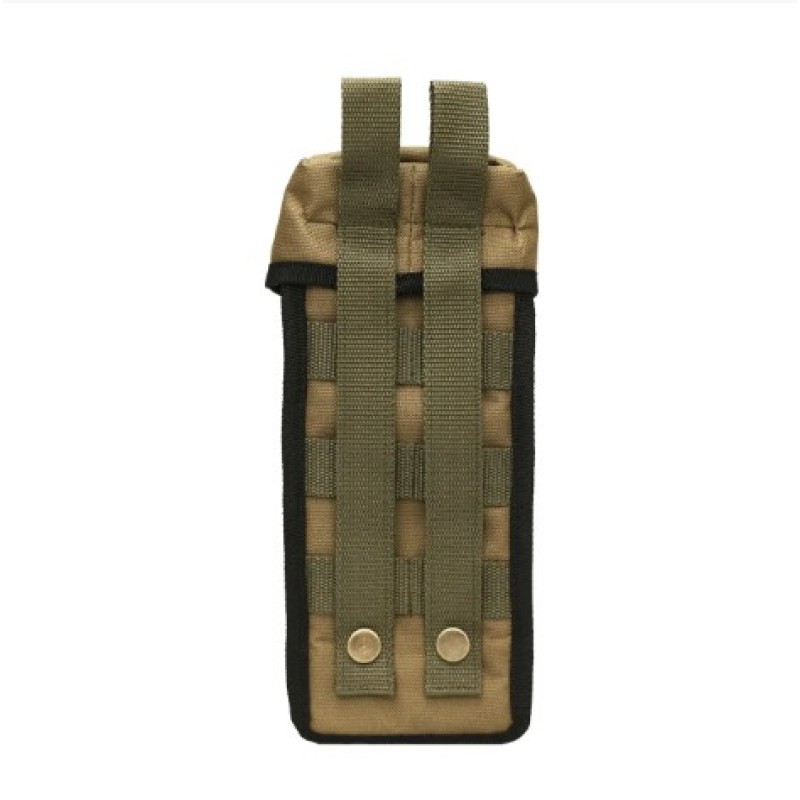 Тактичний термочехол підсумок для пляшок та фляги військовий VS Thermal Eco Bag Molle койот