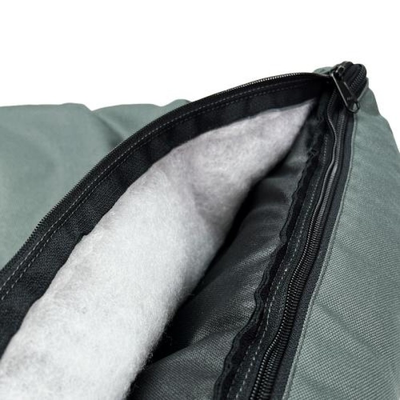 Лежак ліжко для собак та котів EGO Bosyak Waterproof M 75х65 Сірий (спальне місце для собак та котів)