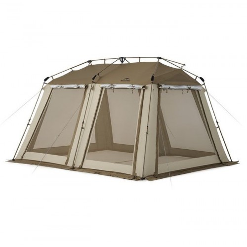 Намет чотиримісний Naturehike Village CNH23ZP12003 365x305x215 см Коричневий (2328892525) Намет чотиримісний Naturehike Village CNH23ZP12003 365x305x215 см Коричневий (2328892525)