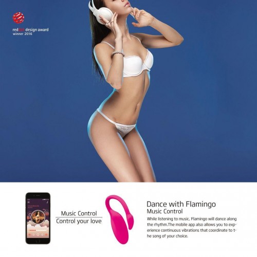 Смарт-віброяйце Magic Motion Flamingo (SO2686) Смарт-віброяйце Magic Motion Flamingo (SO2686)