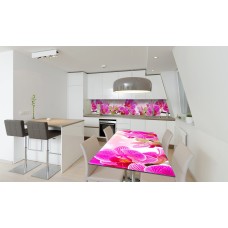 Наклейка вінілова на стіл Zatarga «Рожева Орхідея» 650х1200 мм Z180509/1st