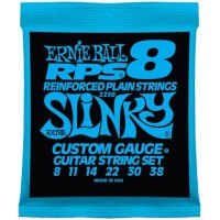 Струни для електрогітари Ernie Ball 2238 RPS-8 Reinforced Extra Slinky Electric Guitar Strings Струни для електрогітари Ernie Ball 2238 RPS-8 Reinforced Extra Slinky Electric Guitar Strings