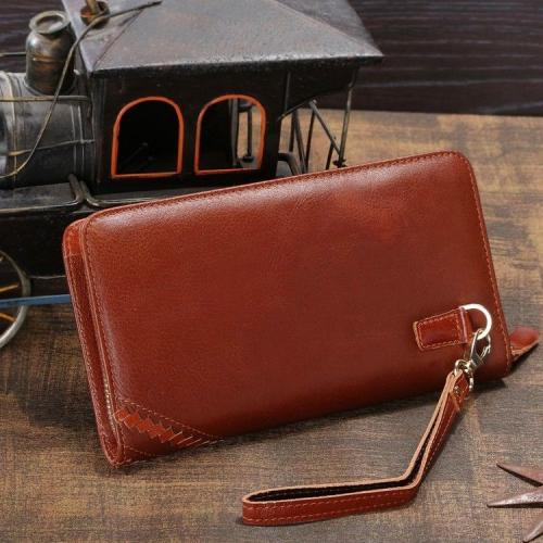 Чоловічий клатч Vintage 14197 шкіряний Коричневий, Коричневий Чоловічий клатч Vintage 14197 шкіряний Коричневий, Коричневий