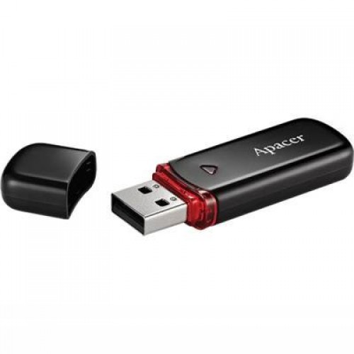 Флеш-накопичувач USB 2.0 32GB Apacer AH333 black (AP32GAH333B-1) в інтернет супермаркеті PbayMarket!