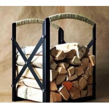 Дровниця з металу GoodsMetall у стилі Лофт 450х350х300 ДК6