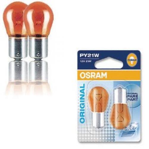 Автолампа ук. OSRAM 7507-02B P21W 12V BAU15s Amber 10X2 Blister в інтернет супермаркеті PbayMarket!