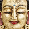Маска Ручна Робота Непальська Будда 50.5x29x13 см Слонова кістка (25283) в інтернет супермаркеті PbayMarket!