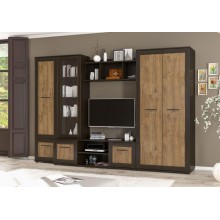 Стінка Меблі Сервіс Конго венге/дуб април