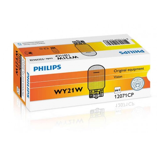 Автолампа ук. PHILIPS 12071CP WY21W 12V 21W WX3x16d в інтернет супермаркеті PbayMarket!