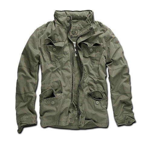 Куртка Brandit Britannia Jacket OLIVE M Зелений (3116.1) в інтернет супермаркеті PbayMarket!