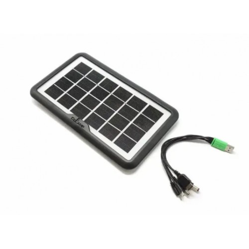 Сонячний зарядний пристрій CCLAMP CL-635 6V 3.5W Black (3_03086) Сонячний зарядний пристрій CCLAMP CL-635 6V 3.5W Black (3_03086)