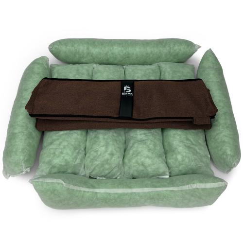 Лежак ліжко для собак та котів EGO Bosyak Рогожка M 75x65 Коричневий Лежак ліжко для собак та котів EGO Bosyak Рогожка M 75x65 Коричневий