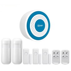 Локальна бездротова система сигналізації з сиреною Nectronix PE-519-Е, 5 датчиків, 2 пульта