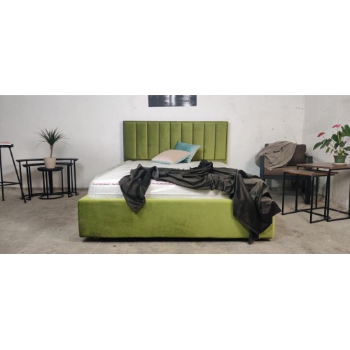 Ліжко двоспальне BNB Arabela Comfort 180 x 200 см Simple Зелений в інтернет супермаркеті PbayMarket!