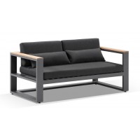 Лаунж диван у стилі Loft NS-907 690x1650x830 мм Черный Лаунж диван у стилі Loft NS-907 690x1650x830 мм Черный