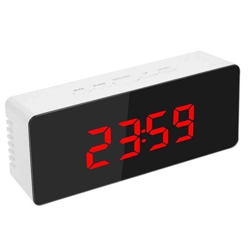 Годинник електронний настільний UKC DS-3658L Білий (300187RE) Годинник електронний настільний UKC DS-3658L Білий (300187RE)