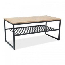 Кавовий журнальний столик у стилі Loft NS-712 530x1200x400 мм Черный
