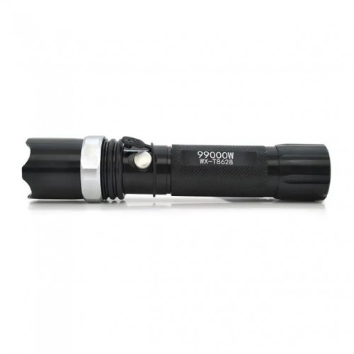 Ліхтар тактичний акумуляторний Wimpex WX-T8628 99000W Чорний Ліхтар тактичний акумуляторний Wimpex WX-T8628 99000W Чорний