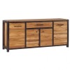 Комод у стилі Loft NS-240 830x1600x500 мм Черный в інтернет супермаркеті PbayMarket!