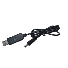 Підвищуючий USB перетворювач напруги DC 5 в 9 вольт, 0.8 Ампер, штекер 5.5x2.1мм