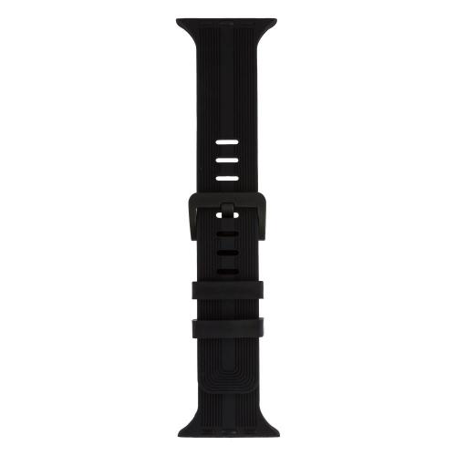 Ремінець ANCHOR Watch Band Silicone Shine Apple Watch 49 / Watch 45/ Watch 44 / Watch 42 mm Black Ремінець ANCHOR Watch Band Silicone Shine Apple Watch 49 / Watch 45/ Watch 44 / Watch 42 mm Black