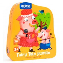 Пазл Mideer Казкова головоломка-Три порося 50 ел MD3060