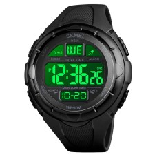 Чоловічий спортивний годинник Skmei 1656 Чорний