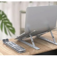 Складна підставка для ноутбука та планшета Laptop Stand Сріблястий (hub_udxep0)