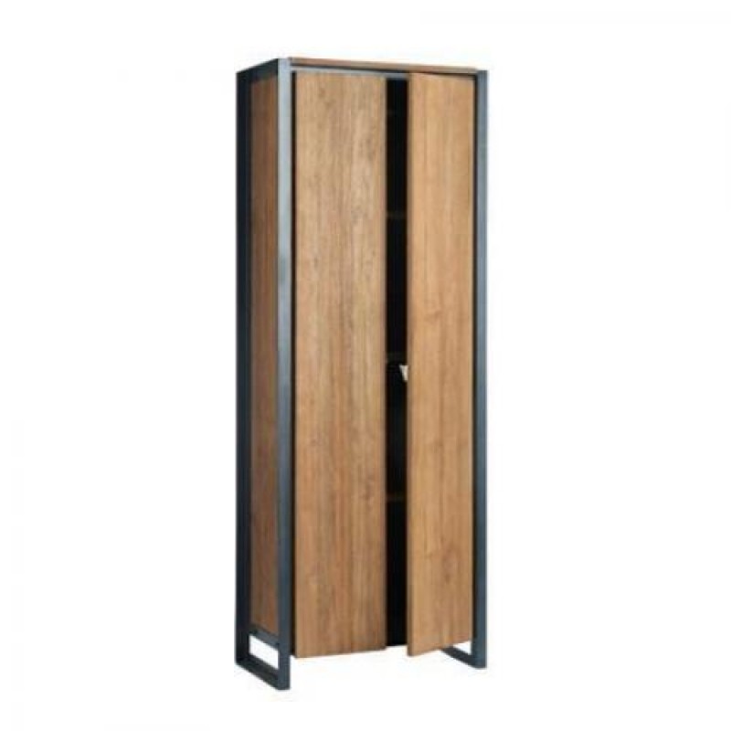 Шафа для зберігання в стилі Loft NS-2231 2030x750x450 мм Черный