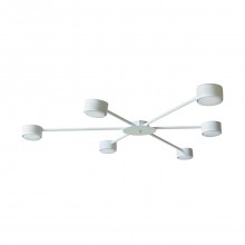 Люстра стельова MSK Electric Space на 6 плафонів GX53 Білий NL 8040-6 WH 618665