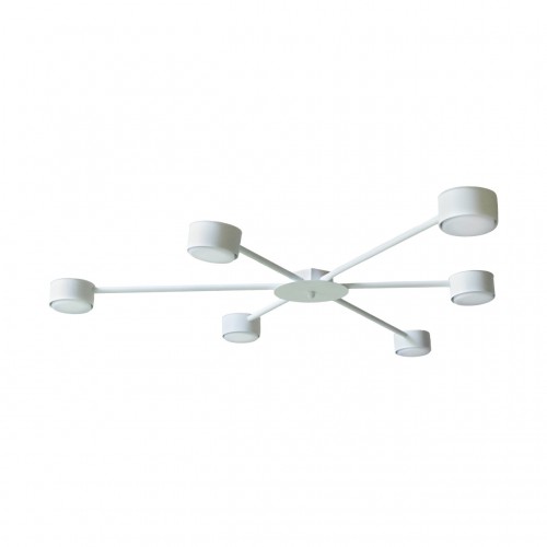 Люстра стельова MSK Electric Space на 6 плафонів GX53 Білий NL 8040-6 WH 618665